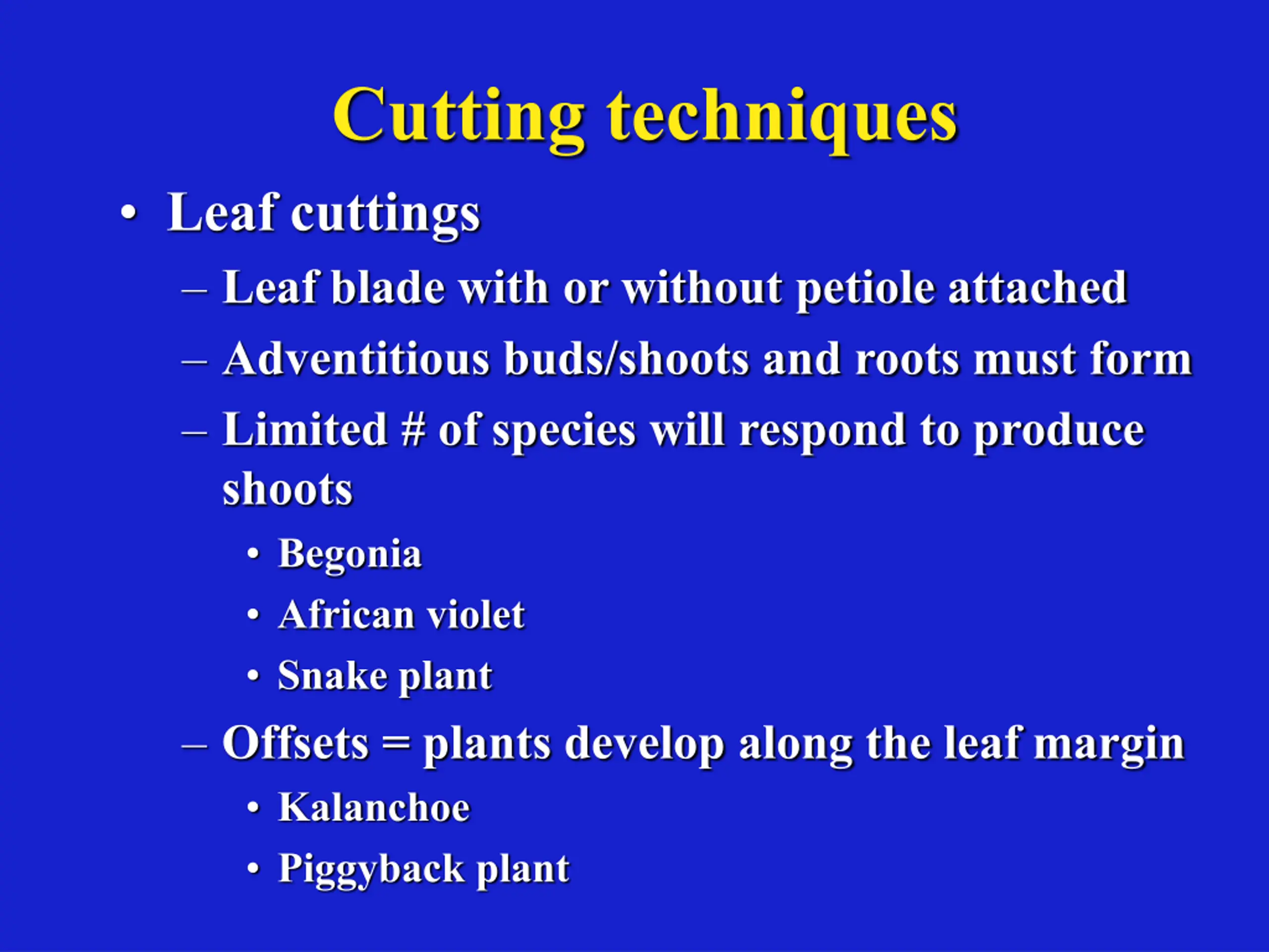 Cutting Techniques Chapter 10 PPT | SlideOrbit