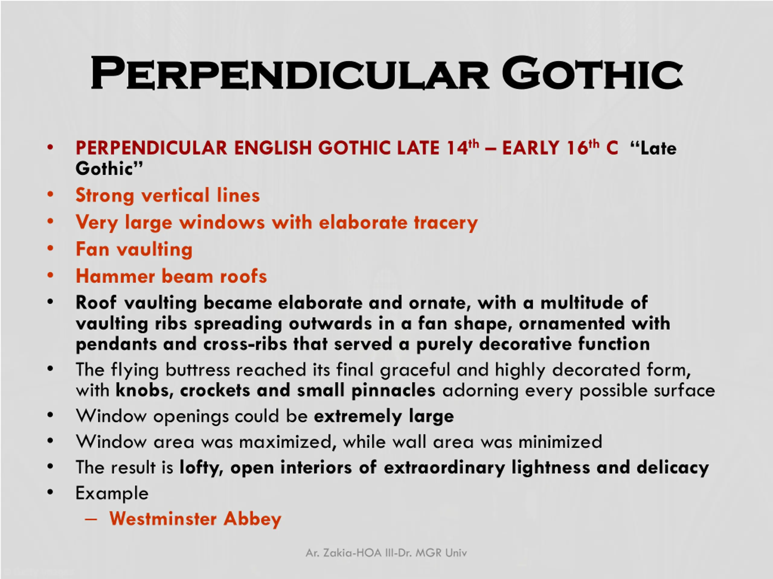 English Gothic Architecture PPT | SlideOrbit