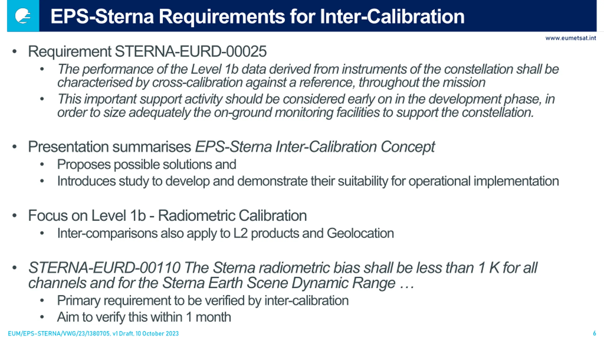 Compression Caölibration EPS-Sterna Inter-Calibration Study PPT | SlideOrbit