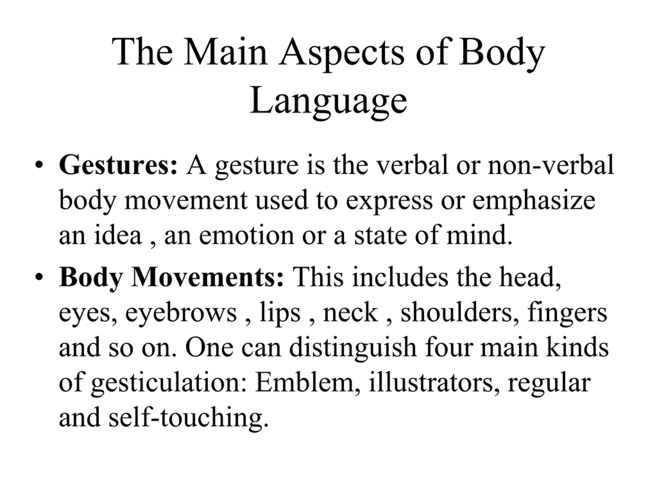 How to Read your Body Language PPT | SlideOrbit