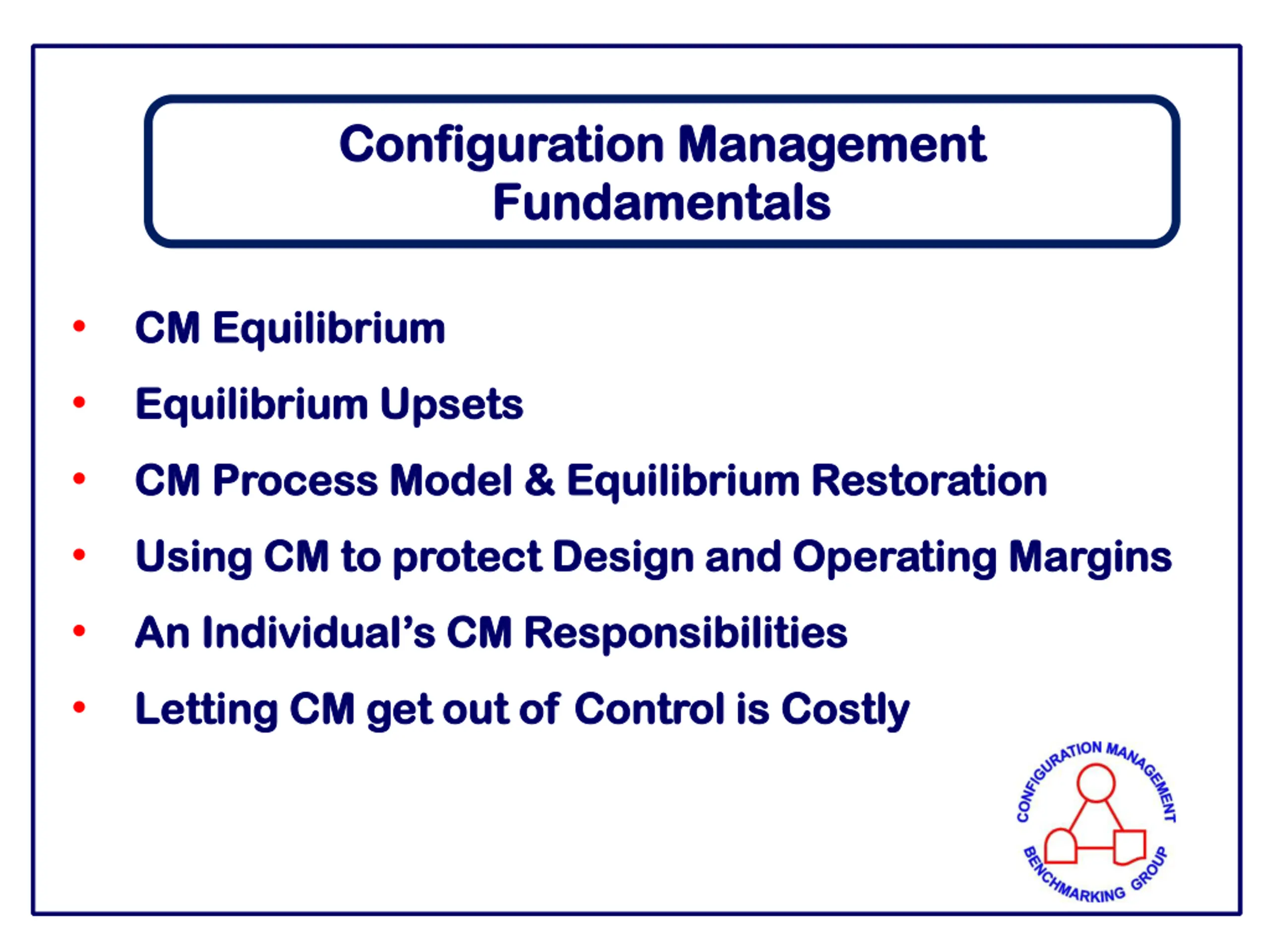 Configuration Management Fundamentals PPT | SlideOrbit