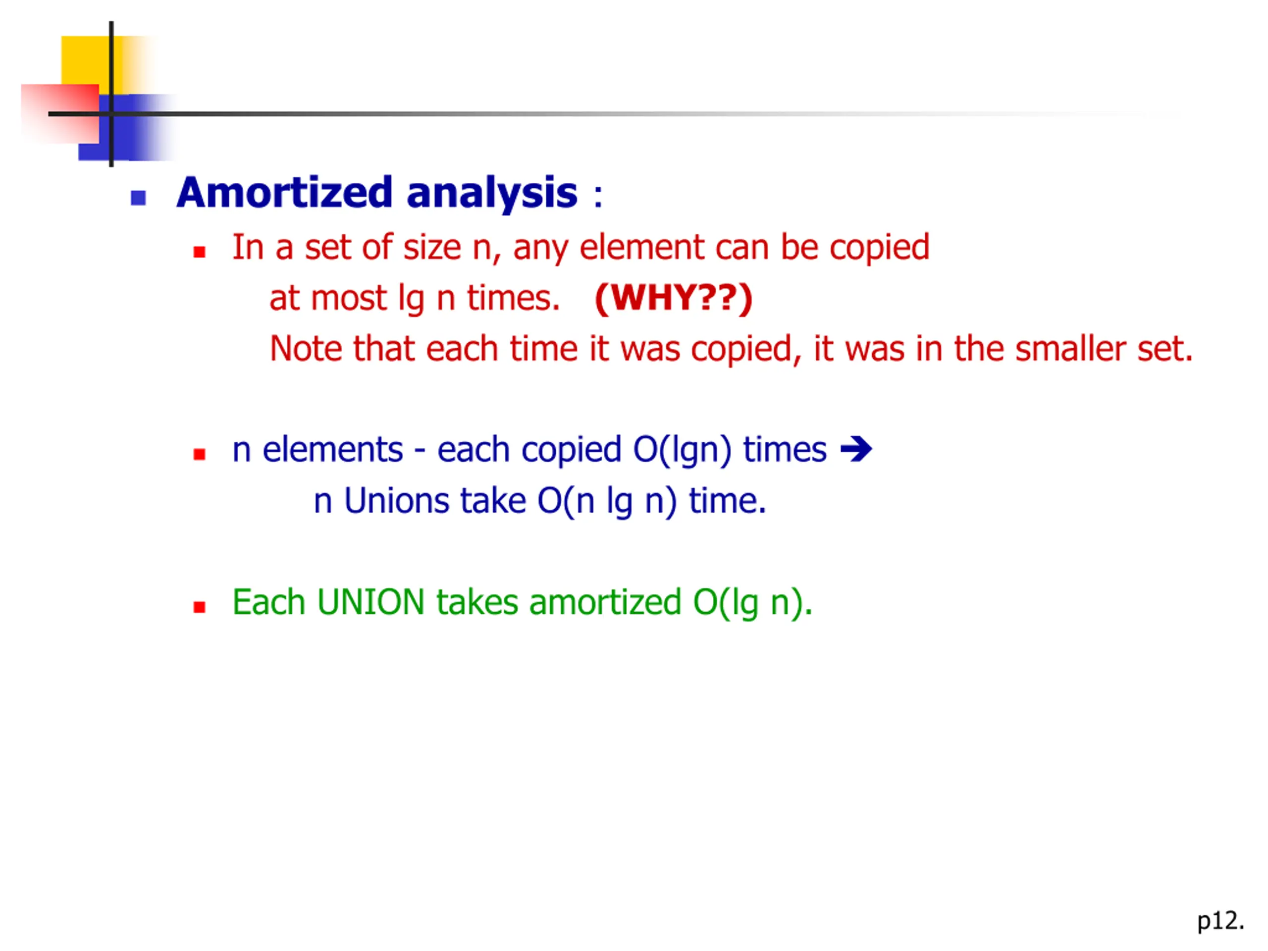 Disjoint-Set Operation PPT | SlideOrbit