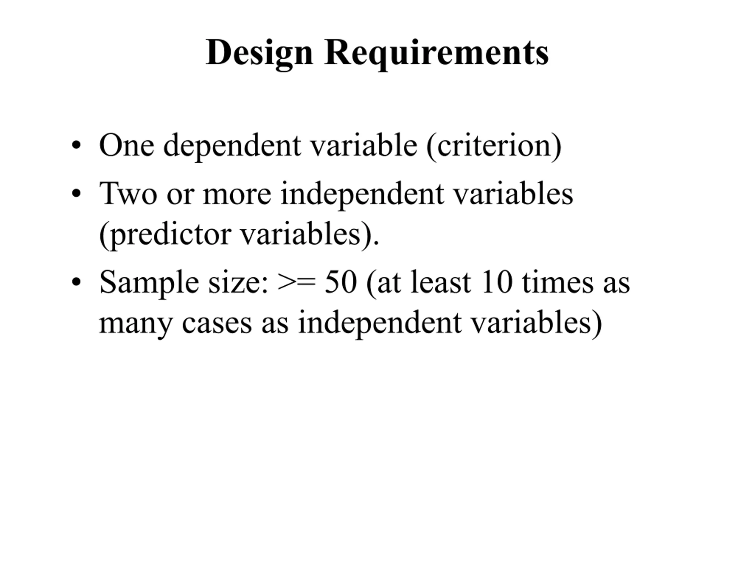 Multiple Regression Analysis (MRA) PPT | SlideOrbit