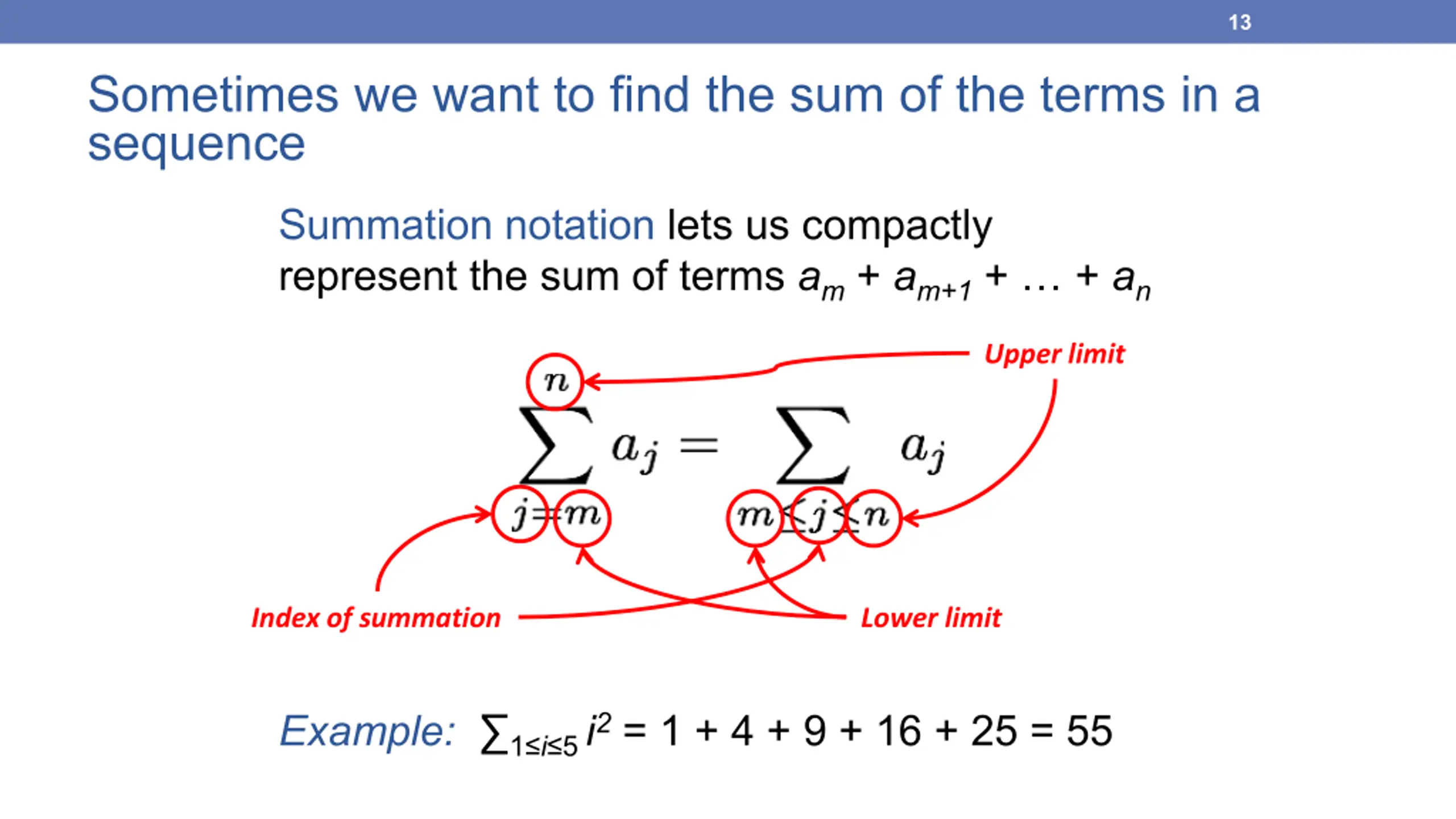Sequences and Summations PPT | SlideOrbit