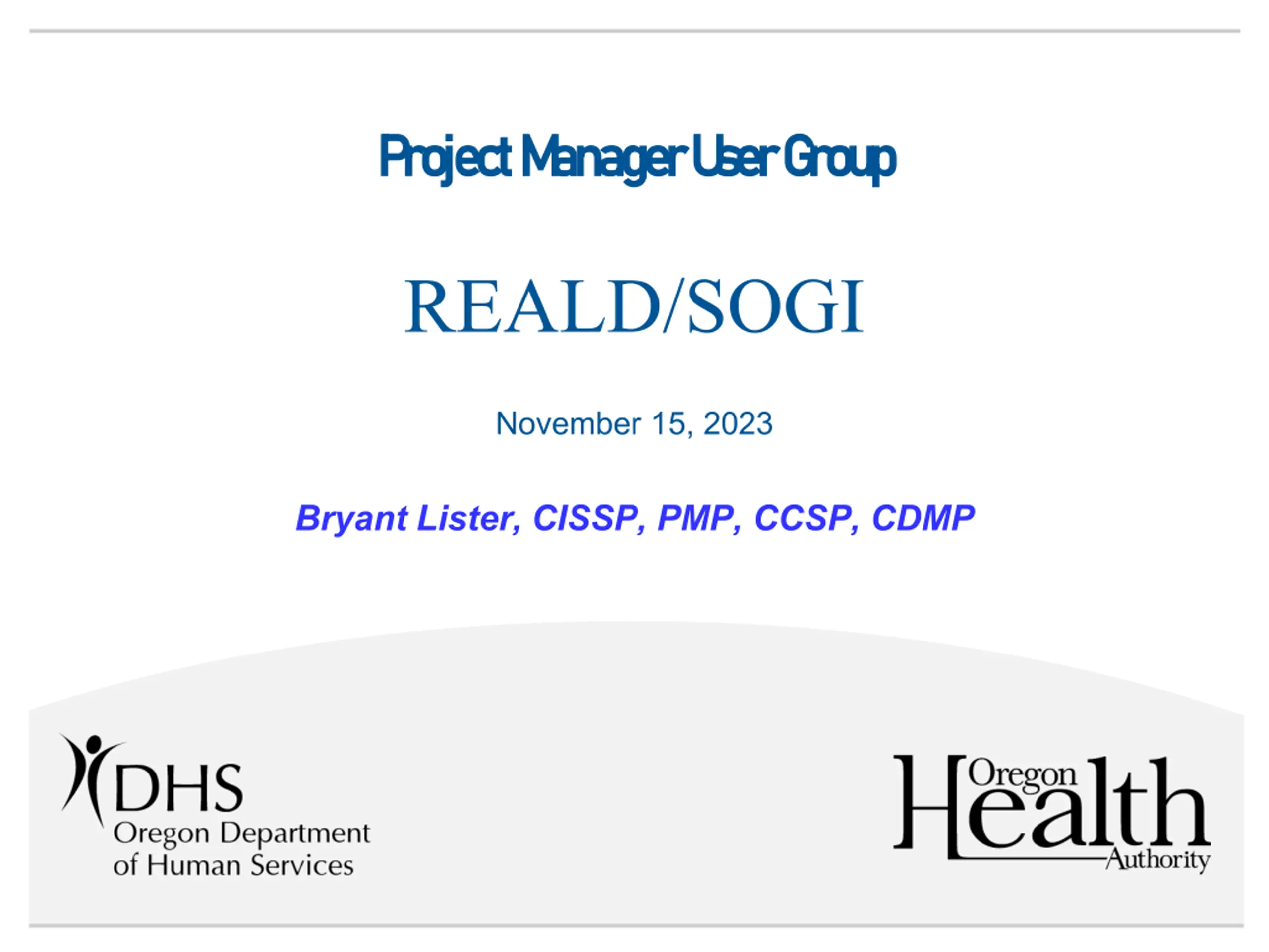 Project Devote REALD/SOGI and Health Equity PPT | SlideOrbit