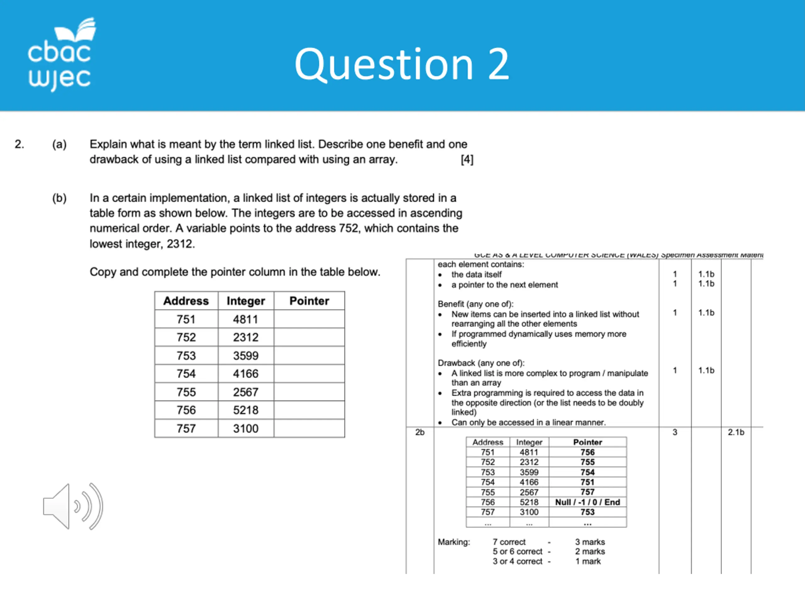 WJEC GCE A level Computer Science Unit 3 Exam Walk Through PPT | SlideOrbit