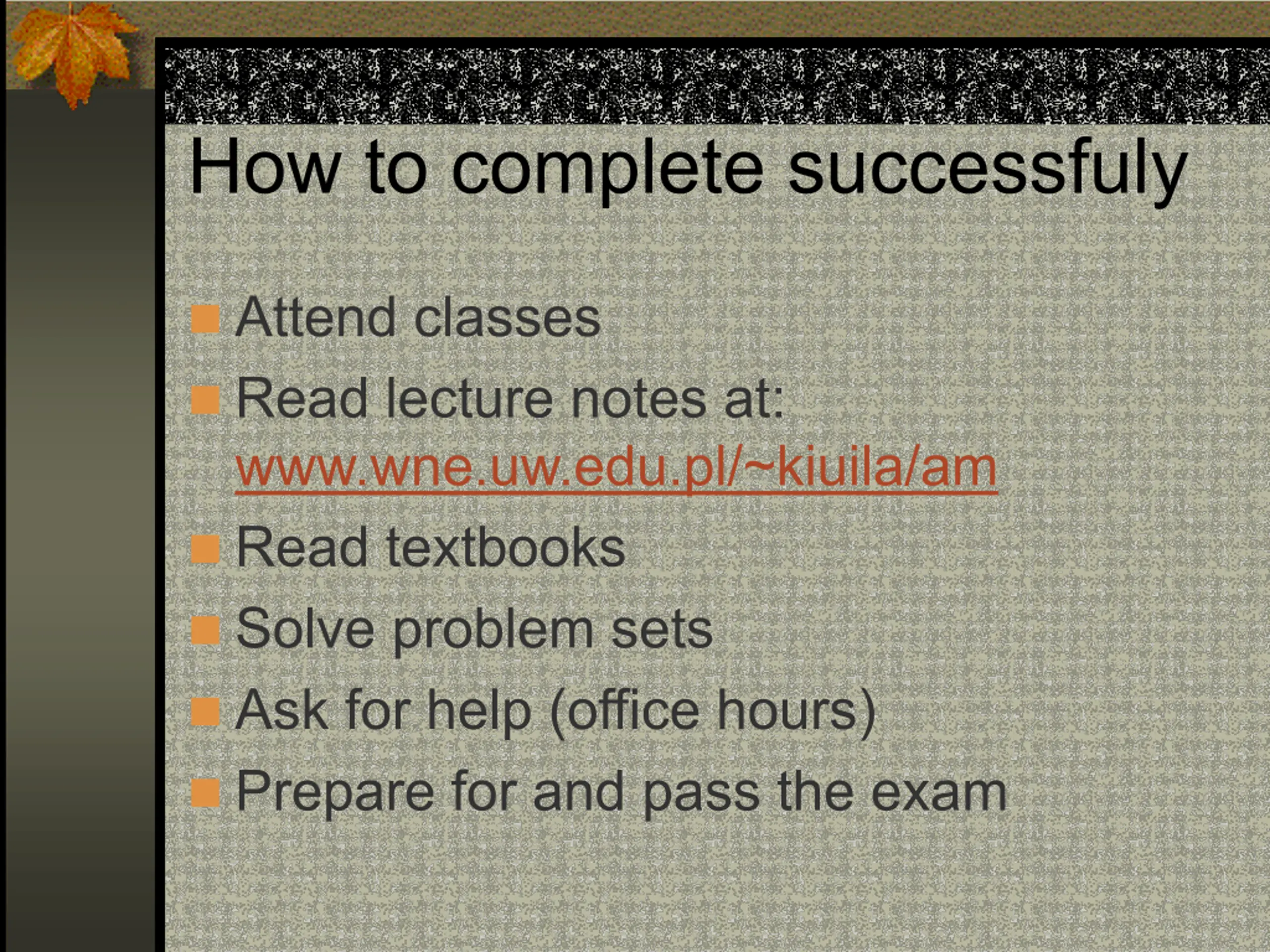Advanced Microeconomics PPT | SlideOrbit
