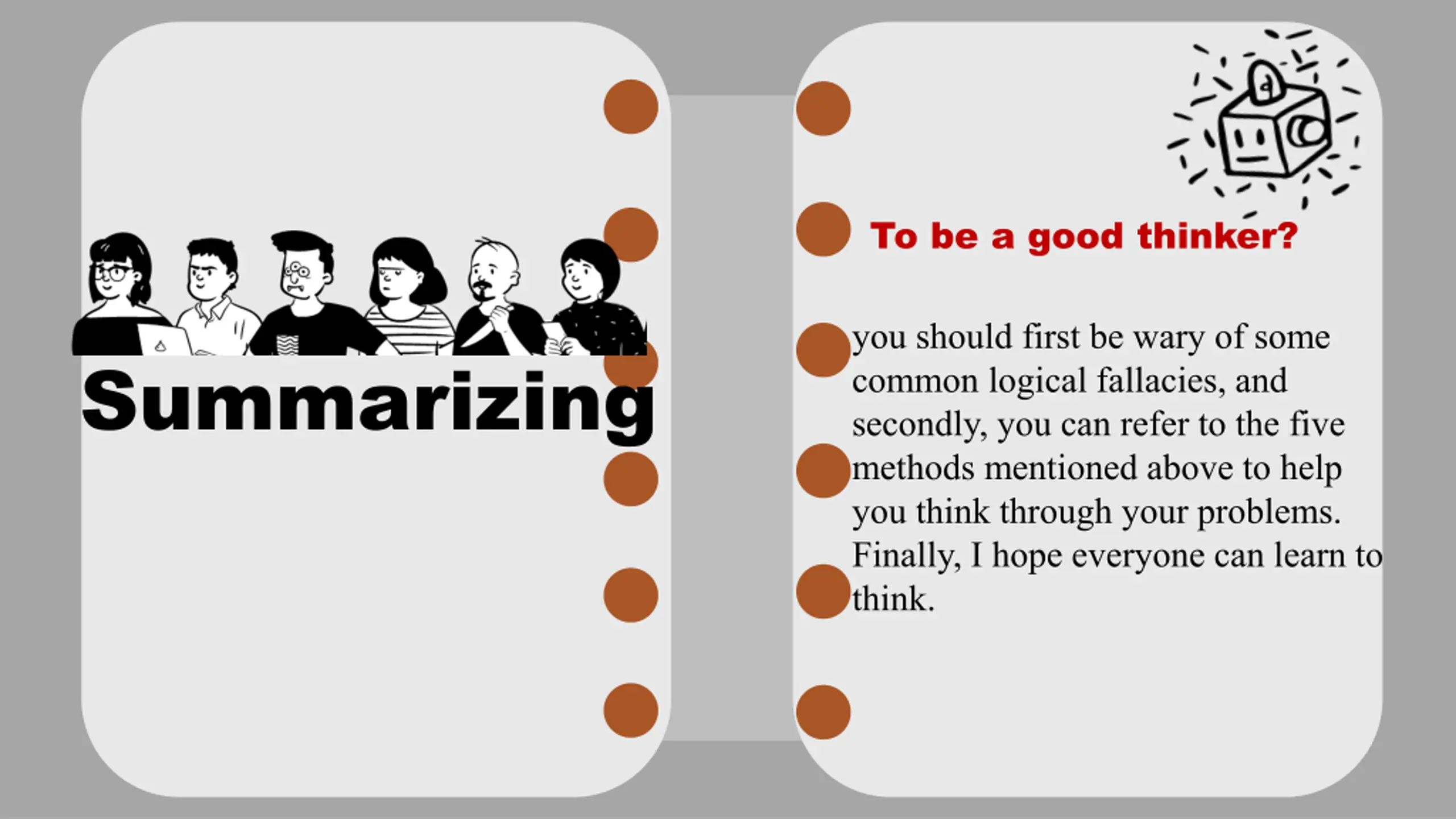 Critical Thinking PPT | SlideOrbit