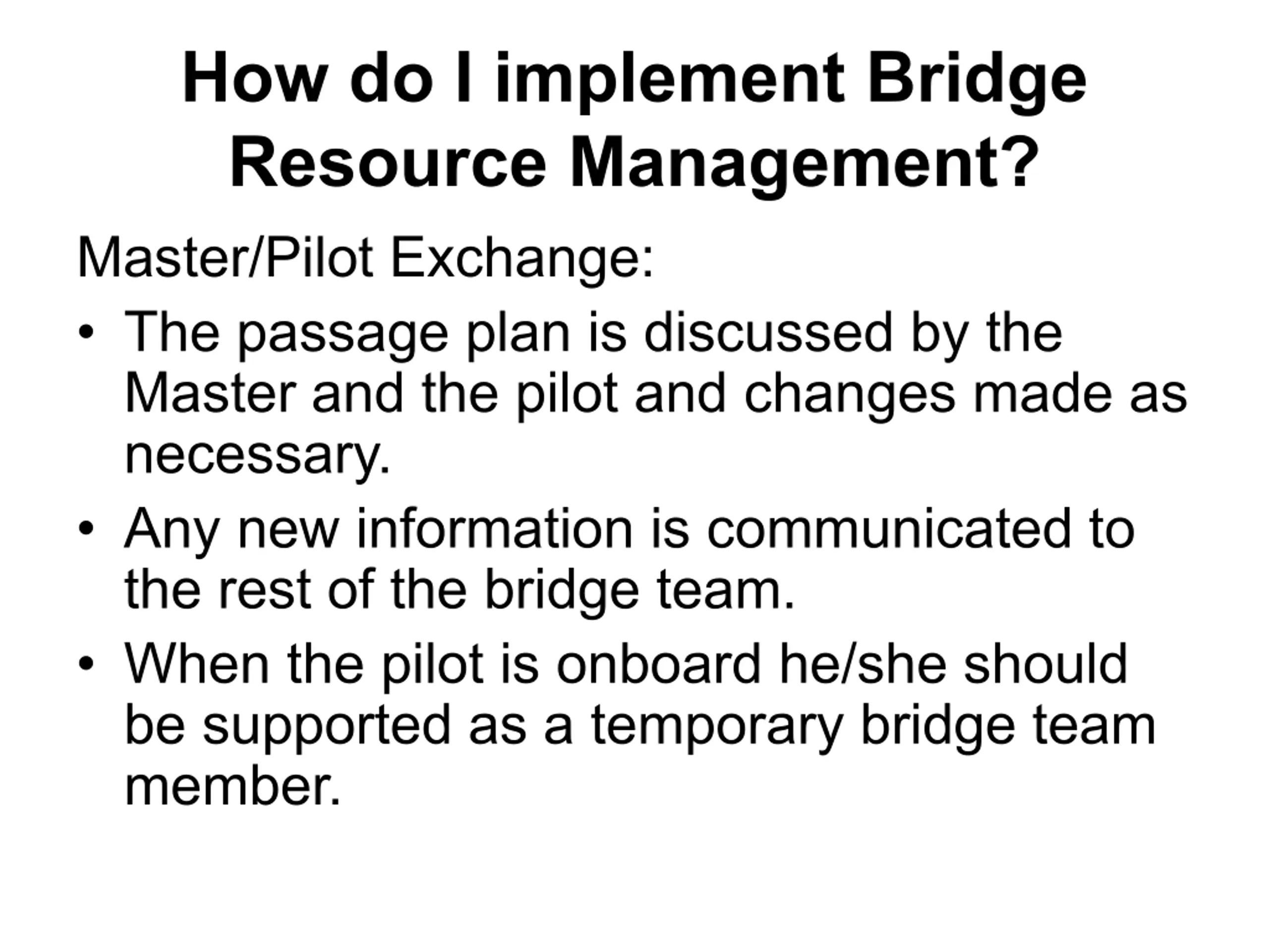 Bridge Resource Management PPT | SlideOrbit
