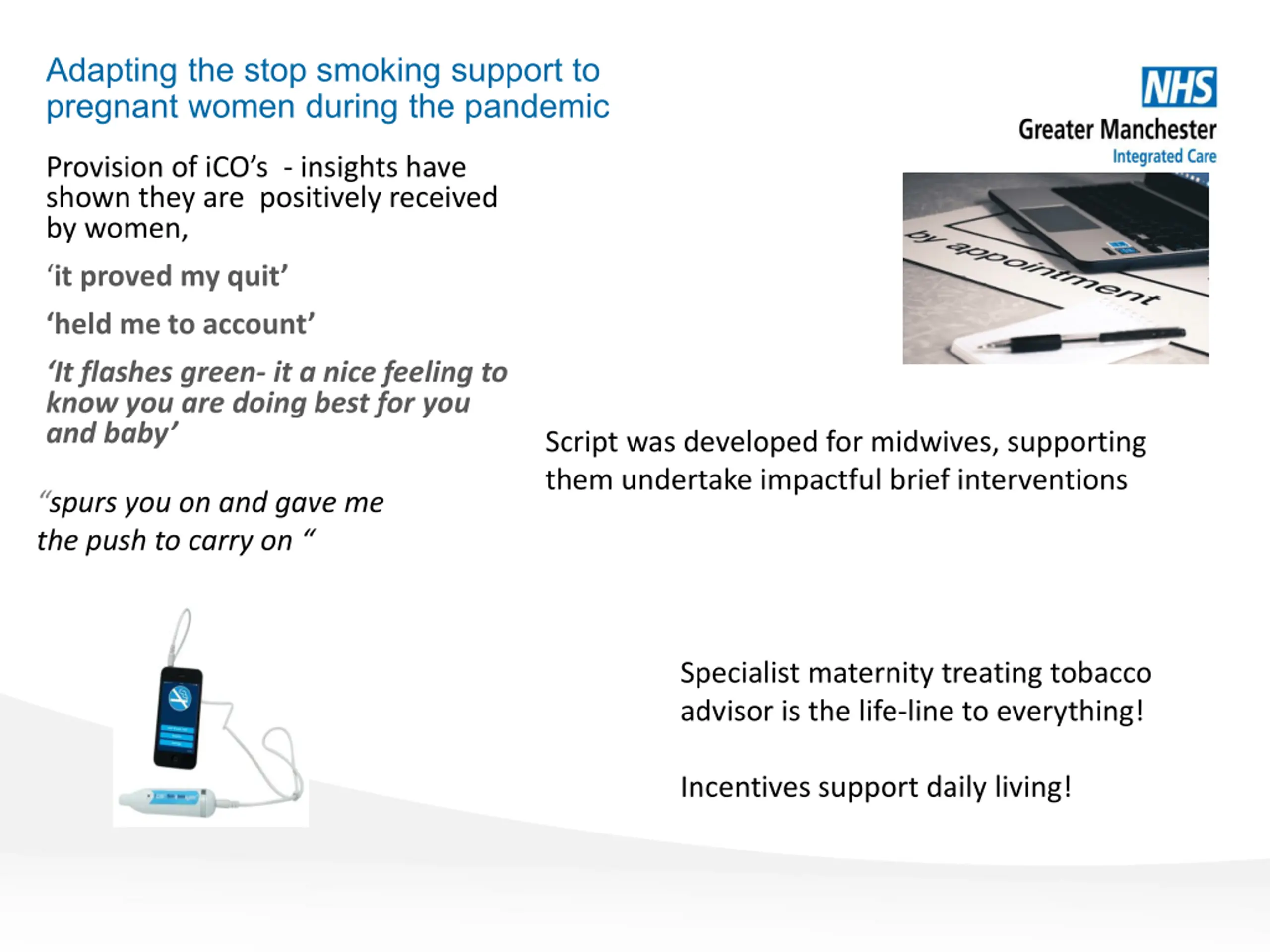 Smokefree Pregnancy Programme Insights Across Greater Manchester PPT ...