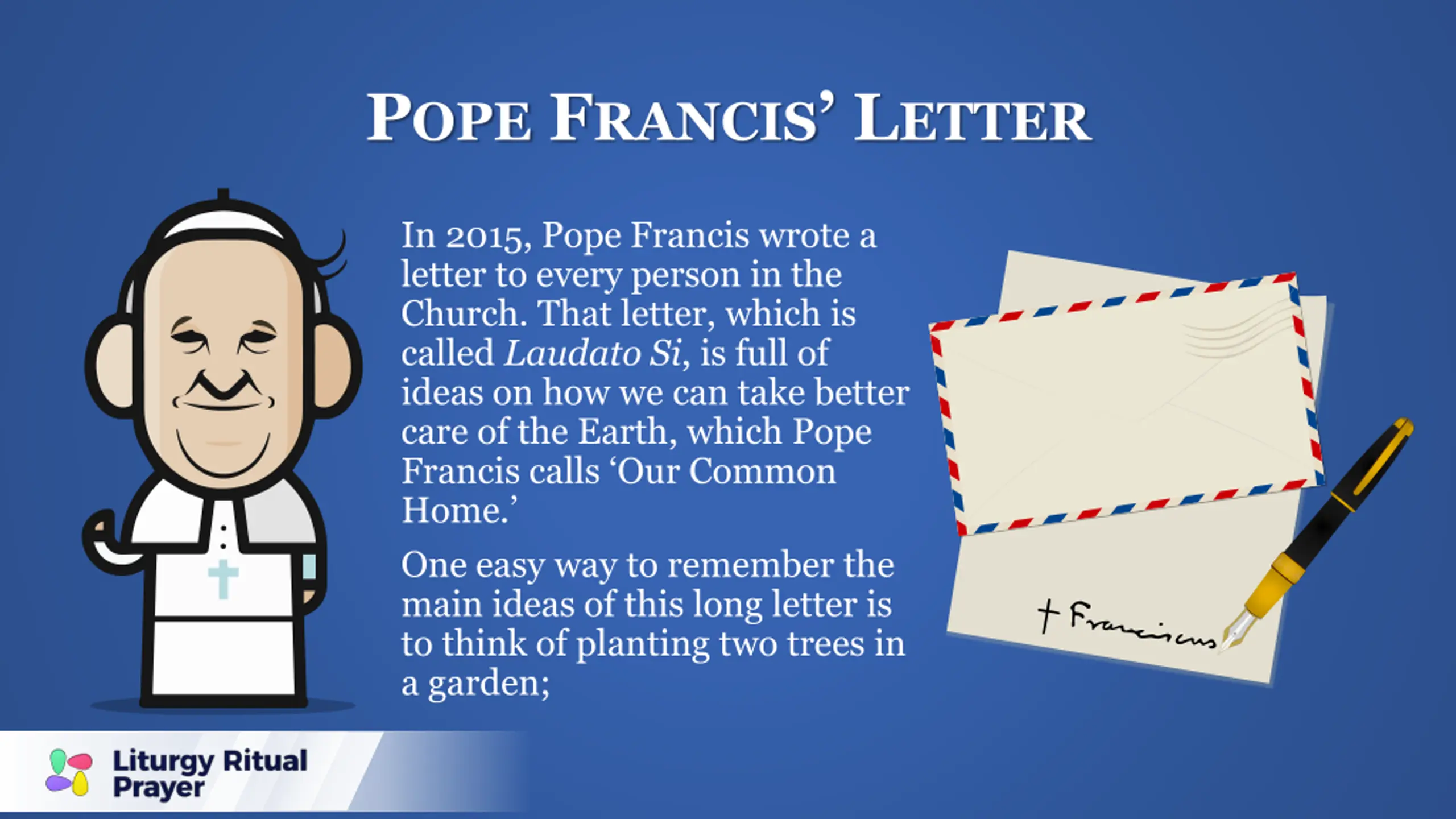 Laudato Si: Pope Francis’ Letter on Caring for Our Common Home PPT ...