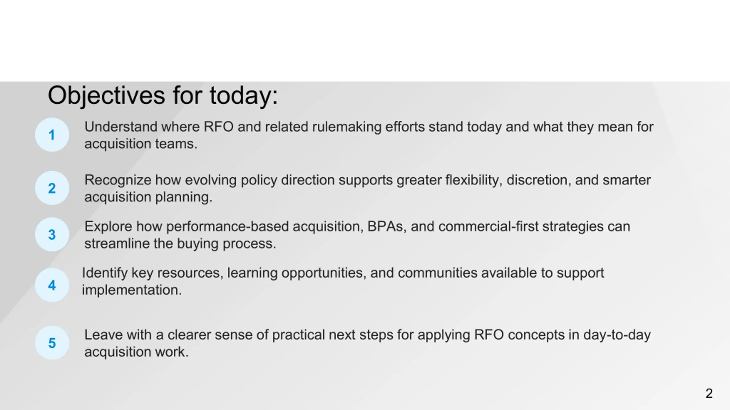 FAR Overhaul Policy Updates PPT | SlideOrbit