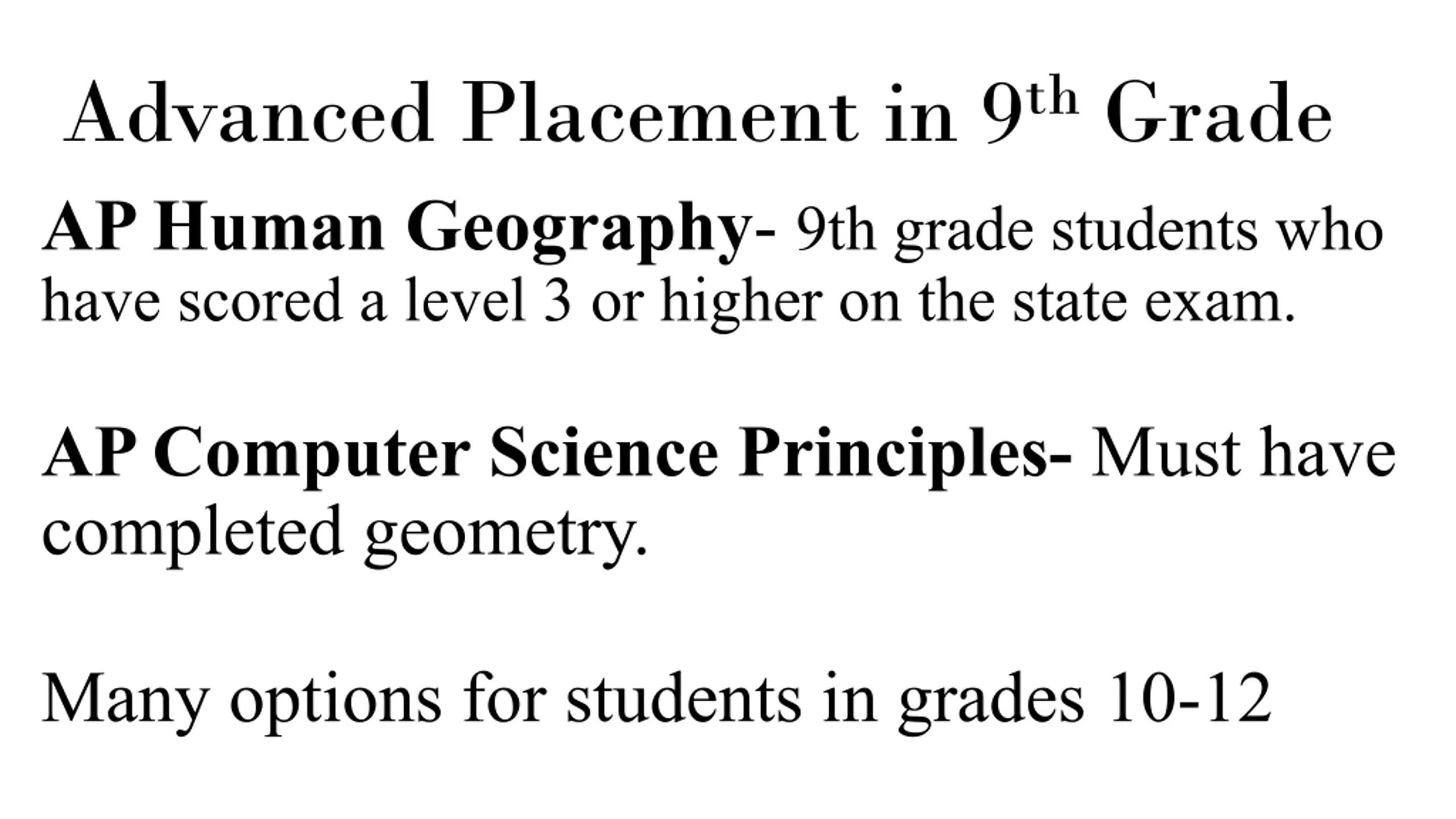 Advanced Academics at Coral Glades High School PPT | SlideOrbit