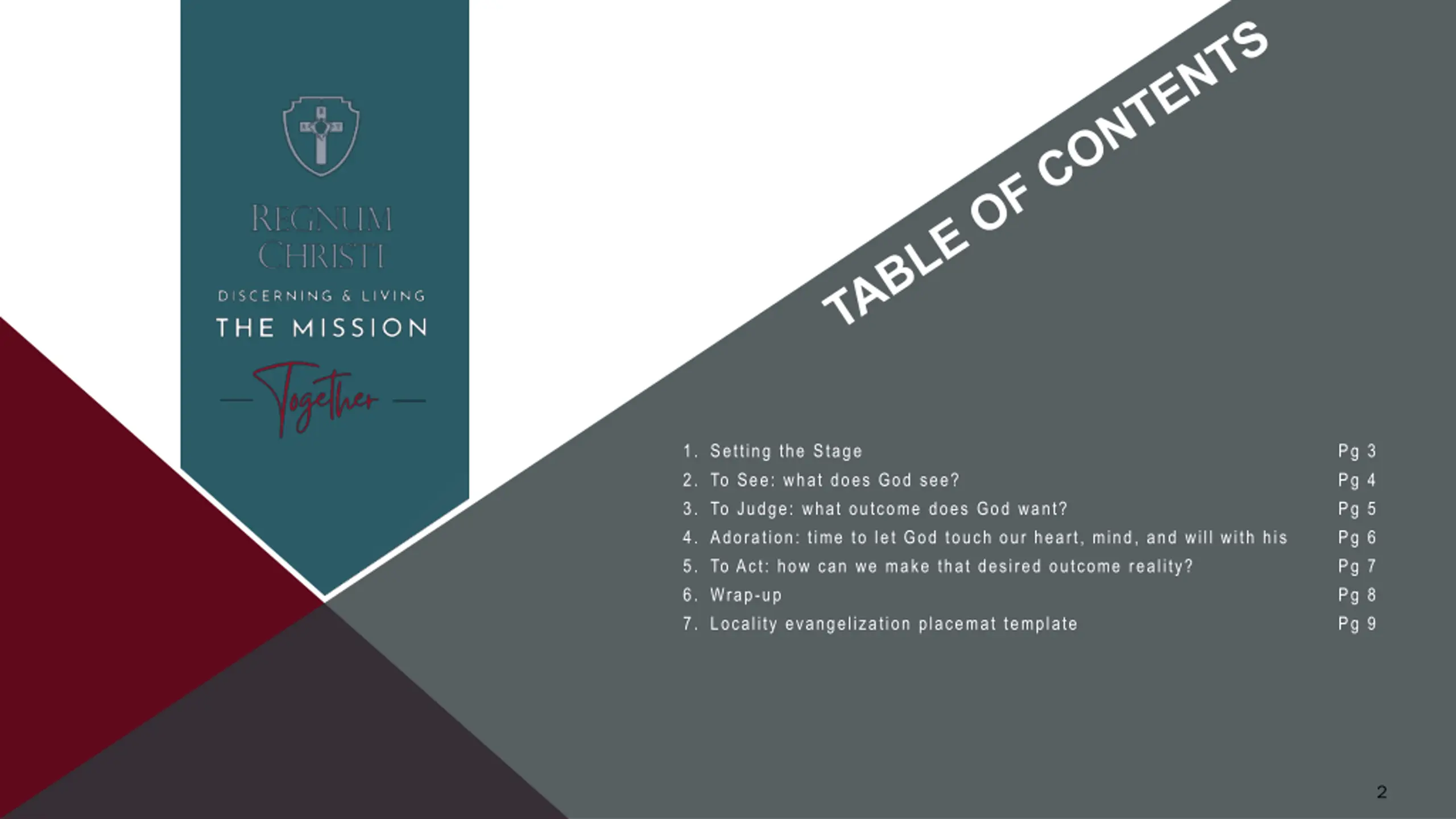 Apostolic Discernment Dynamic Facilitator’s Guide PPT | SlideOrbit