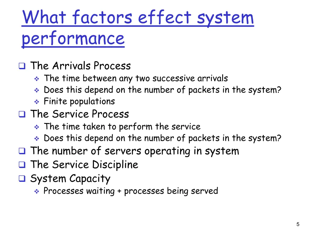 Performance Evaluation of Computer Networks PPT | SlideOrbit