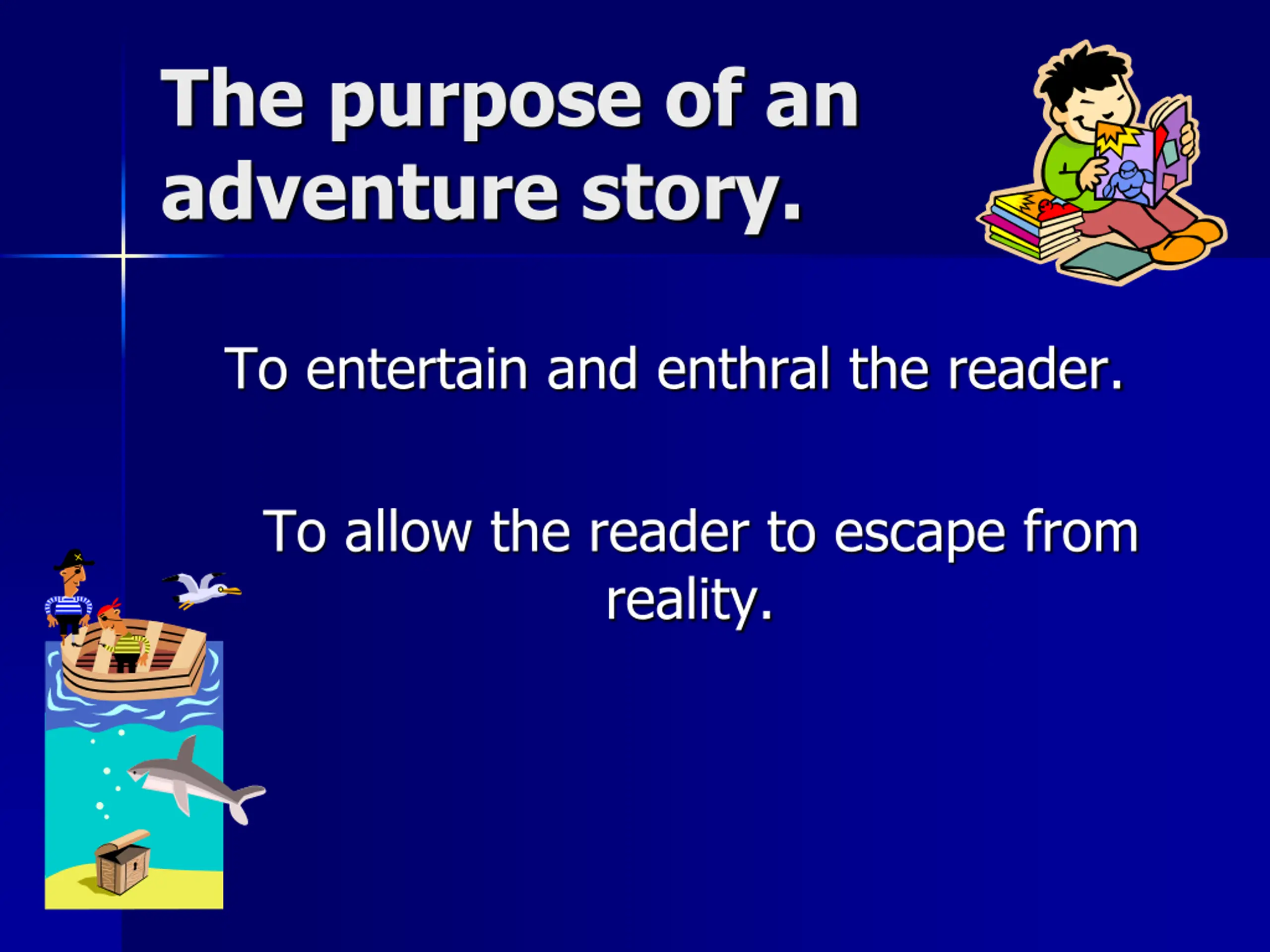 Powerpoint Fun Facts Adventure Stories PPT | SlideOrbit