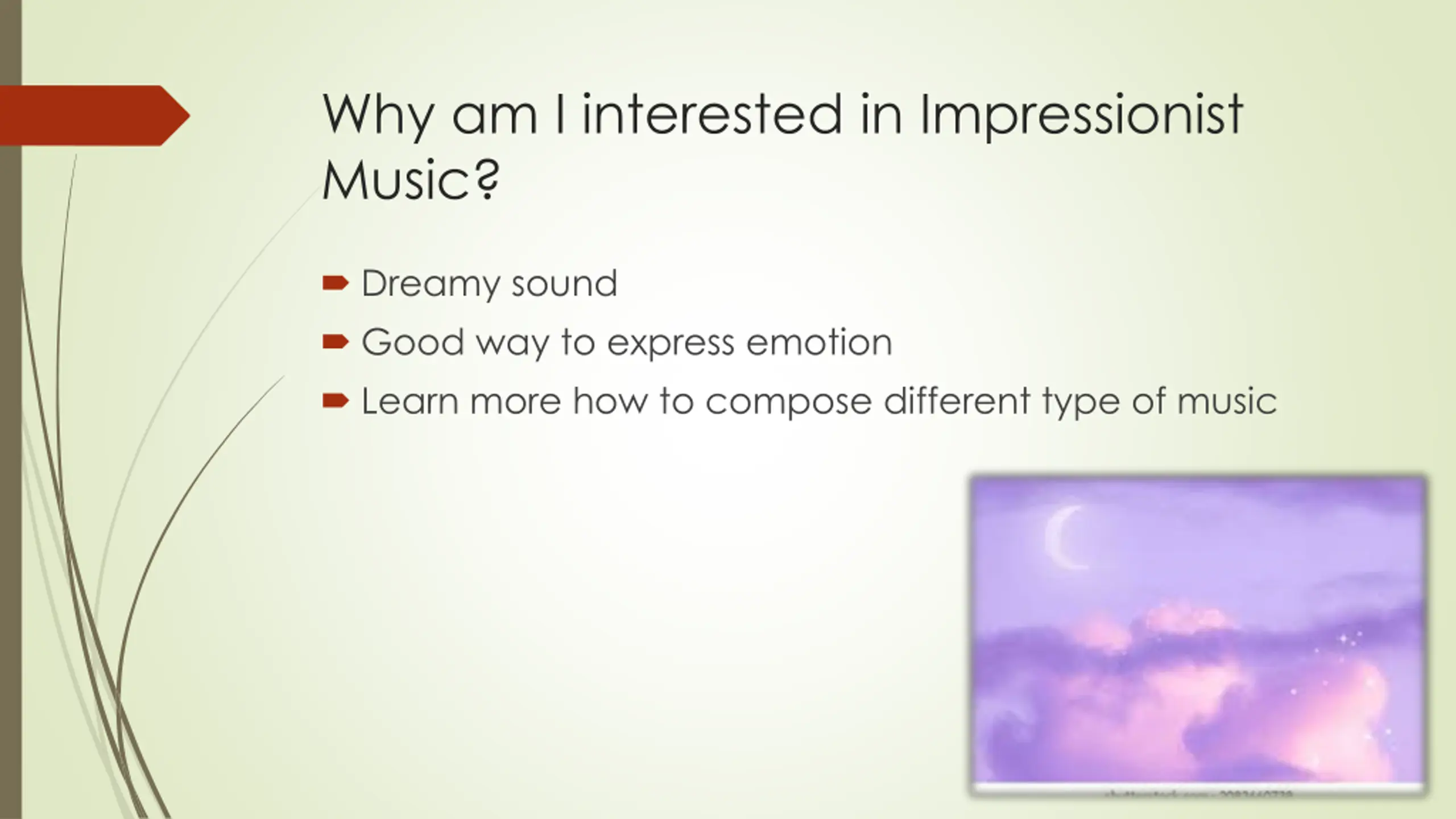 Impressionist Music PPT | SlideOrbit