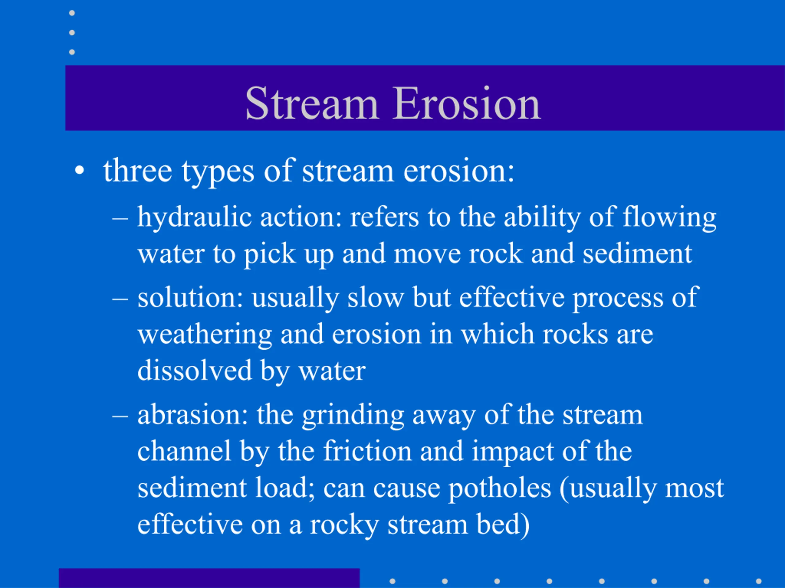 Streams and Floods PPT | SlideOrbit