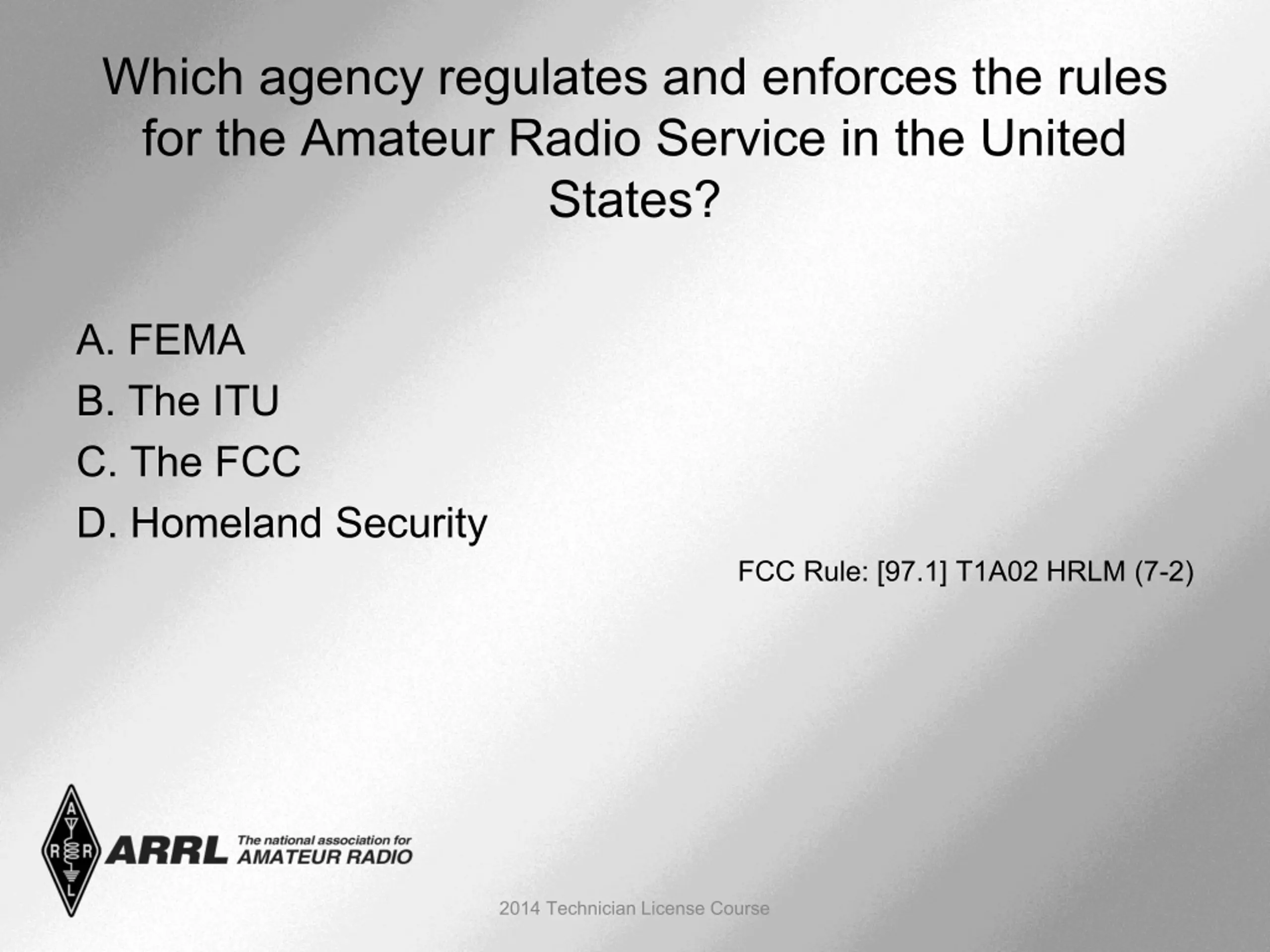Technician License Course Chapter 1 PPT | SlideOrbit