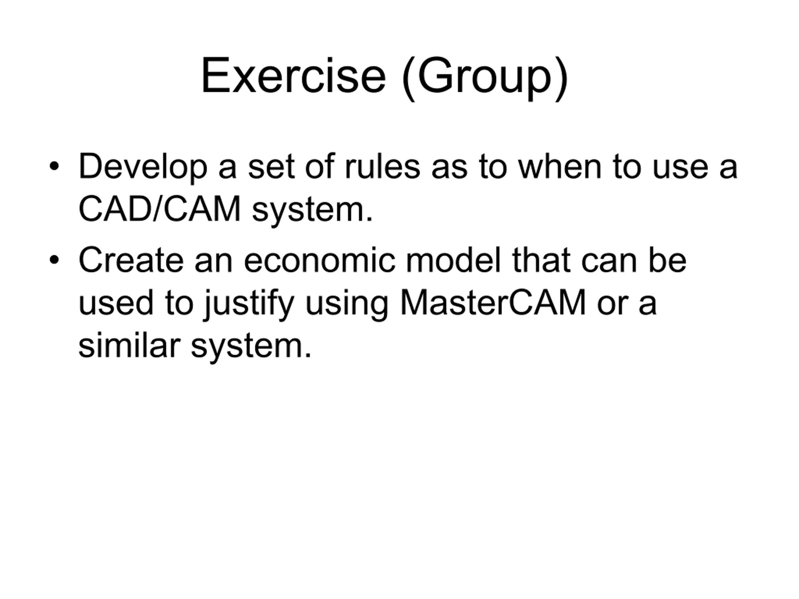 Introduction to CAD/CAM PPT | SlideOrbit