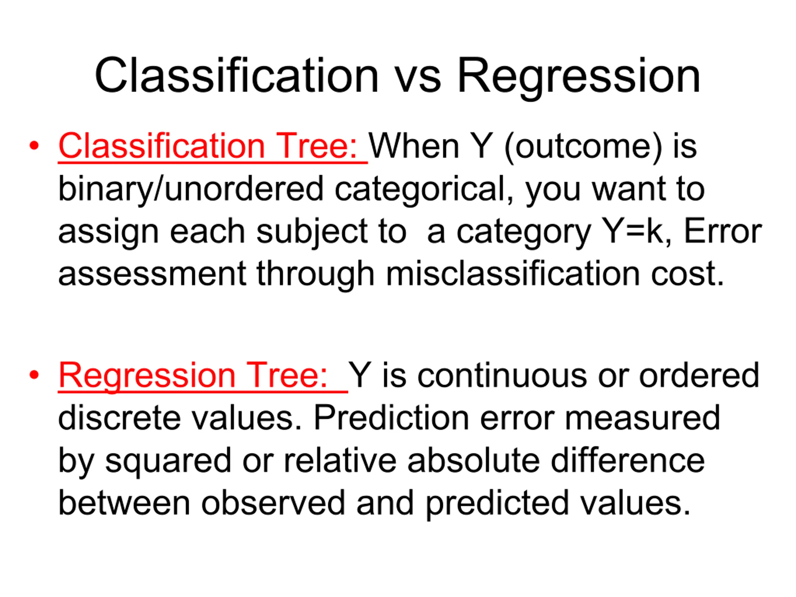 Classification and Regression Trees (CART) and Random Forests PPT ...