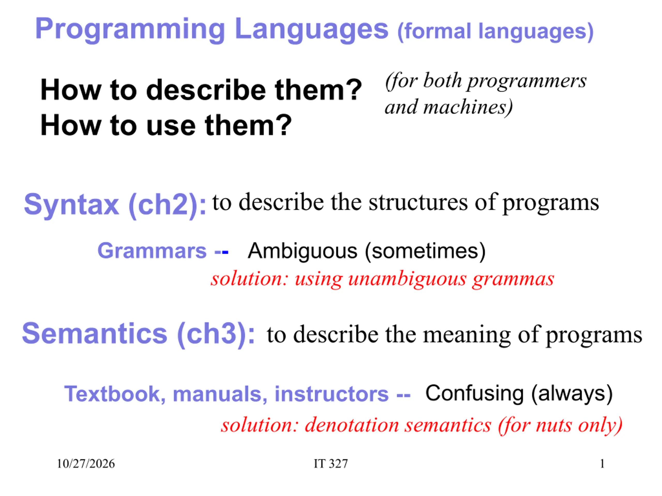 Programming Languages PPT | SlideOrbit