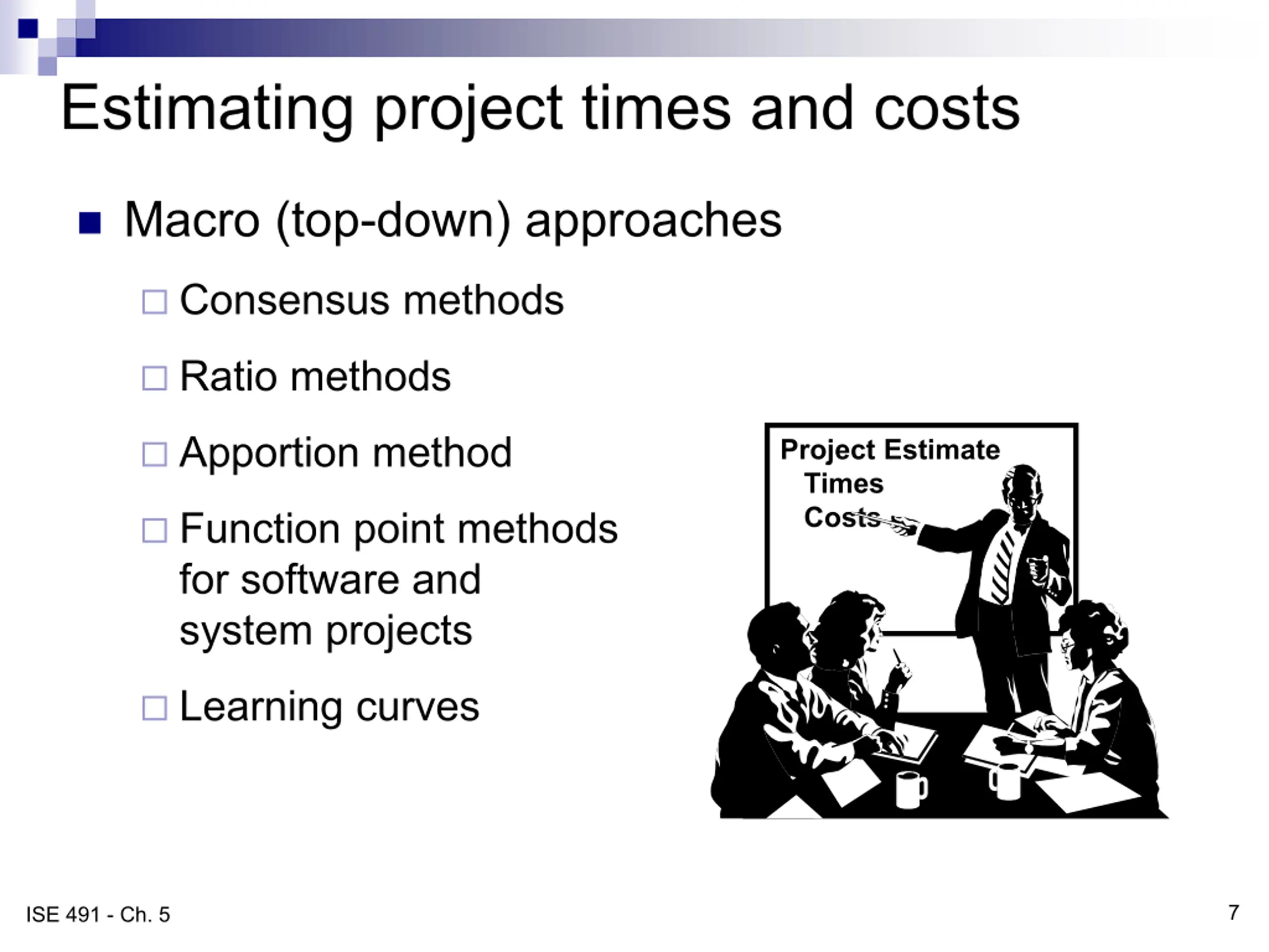Estimating Projects PPT | SlideOrbit