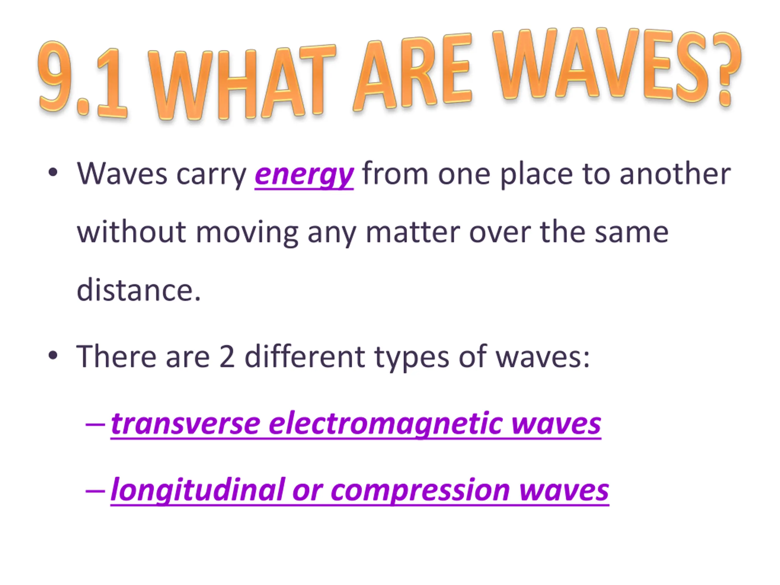 Lomgitudinal Studies Waves: Electromagnetic and Longitudinal Waves in Physics PPT | SlideOrbit