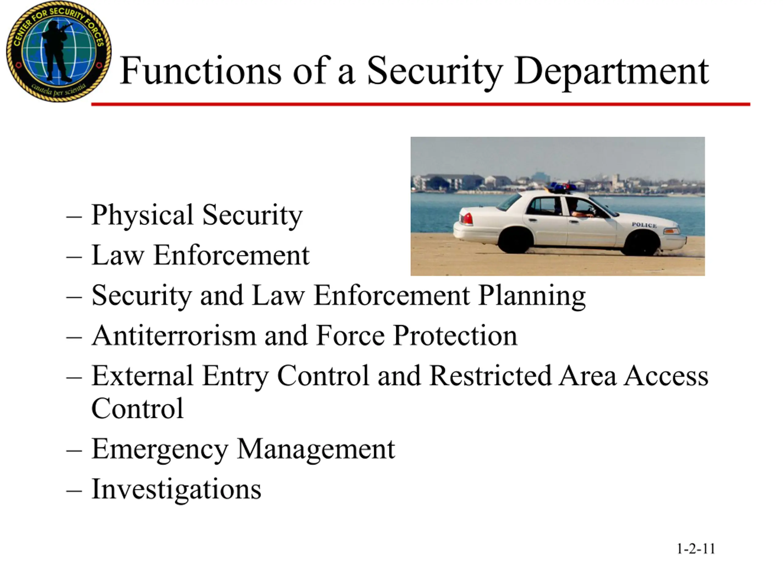 Security Management Functions Computer NSF Training Standard Apprentice Skills Security Unit Duties and ...