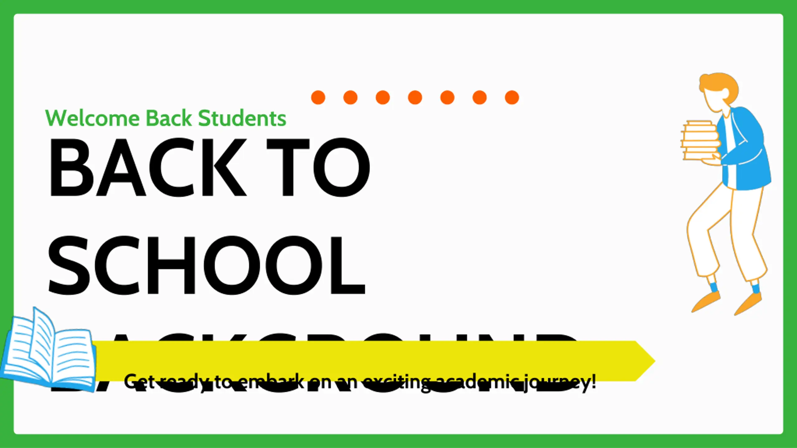 Back to School Background PPT | SlideOrbit